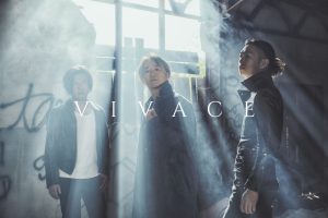 村屋光二（ex.redballoon）、明徳（lynch.）、HAZE（ex.PICK2HAND）からなる3ピースバンド「VIVACE」活動開始！